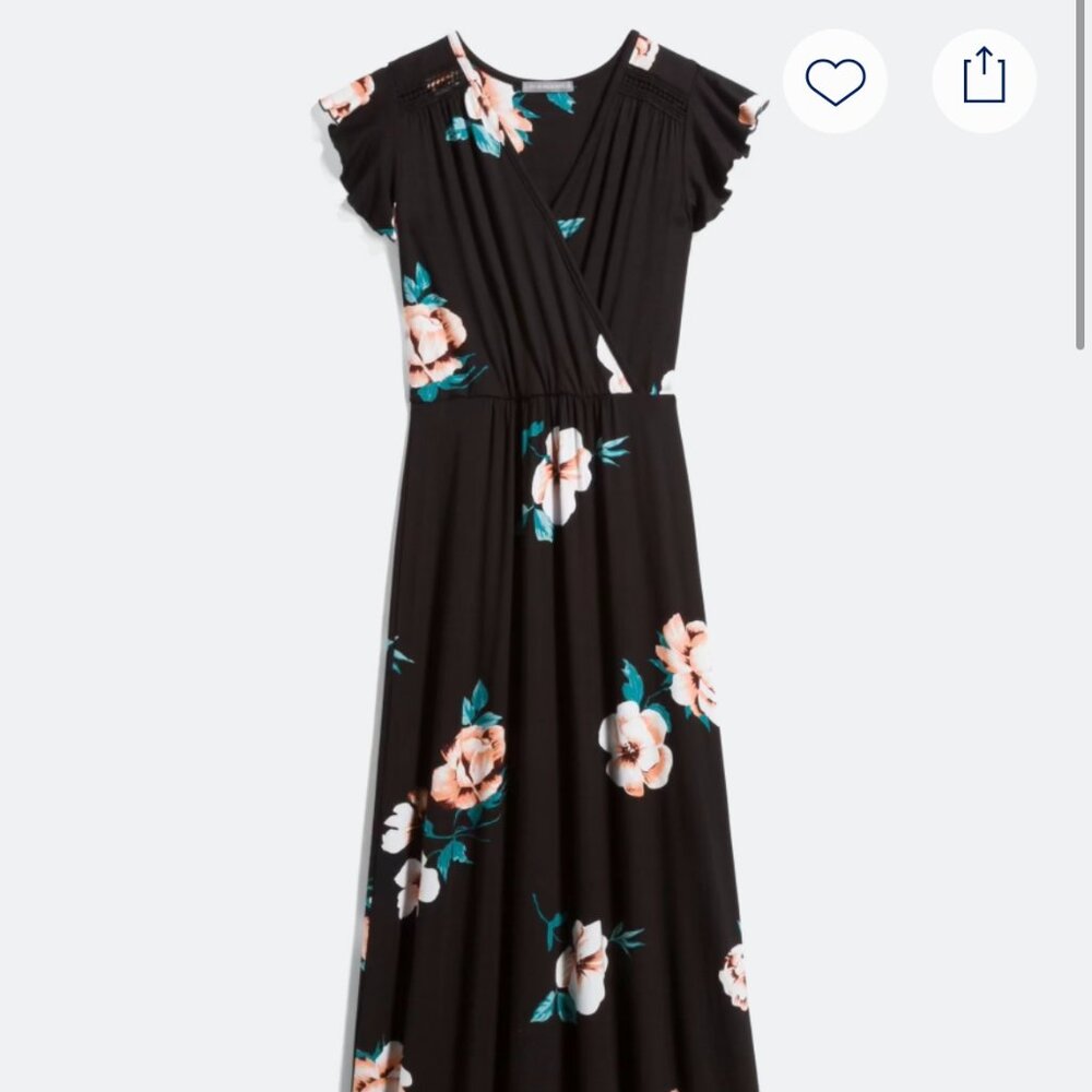 Loveappella Torri Knit Maxi Dress Size XLP